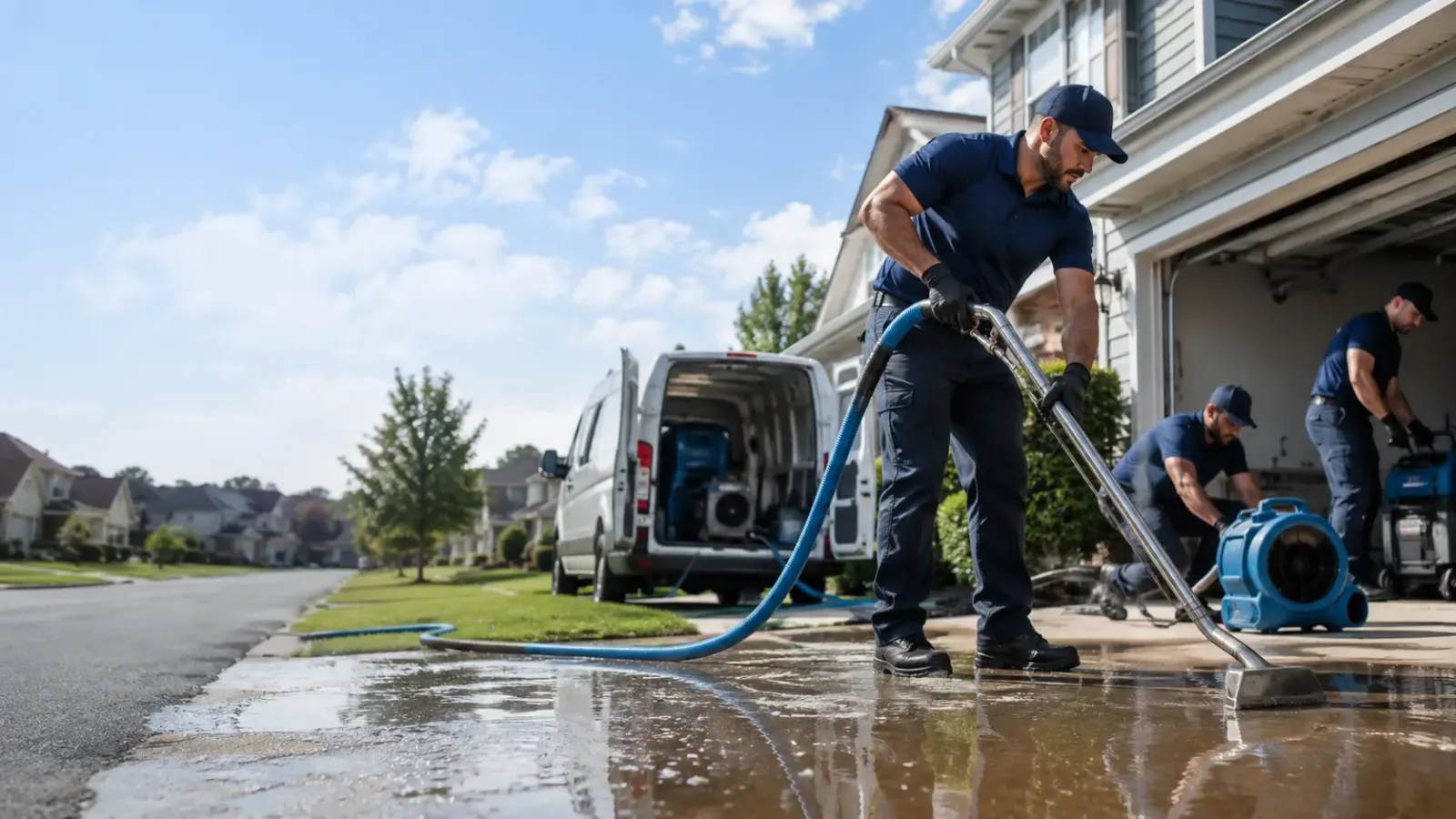 Flood Damage Restoration in Rockfall, CT
